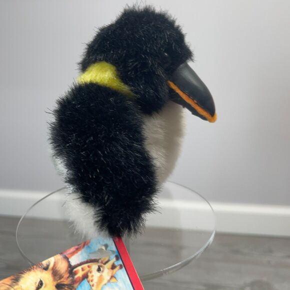 Vintage 1994 K&M International Mini Emperor Penguin Plush Stuffed Animal NEW - Picture 5 of 12